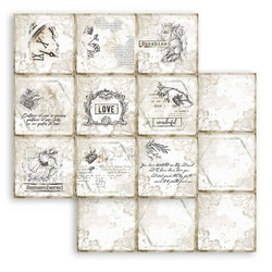 Stamperia Romantic Journal skräppipaperi Cards