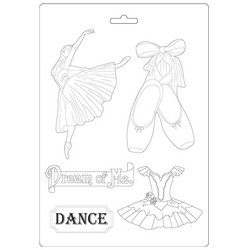 Stamperia Maxi Mould -muotti Passion Dancer