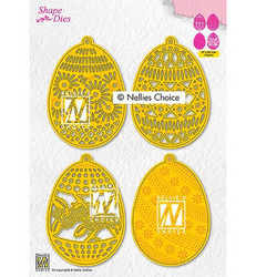 Nellie's Choice stanssisetti 4 Easter Eggs