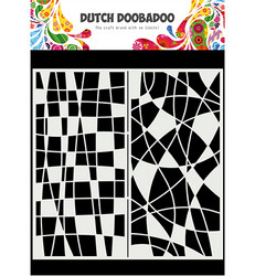 Dutch Doobadoo Slimline Mosiaic Line -sapluuna