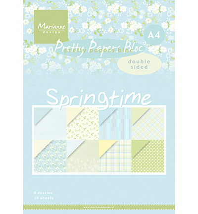 Marianne Design Springtime -paperikko, A4