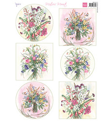 Marianne Design korttikuvat Field Bouquets