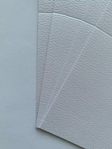 Helmiäiskorttipohja, Parizma, valkoinen, 13.5 x 27 cm, 10 kpl