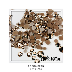 Studio Katia koristeet Cocoa Bean, tekokristallit