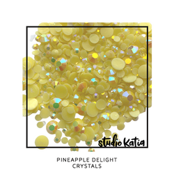 Studio Katia koristeet Pineapple Delight, tekokristallit