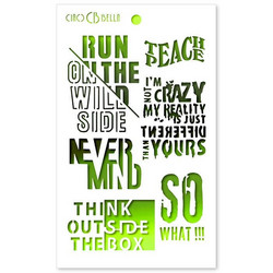 Ciao Bella Bad Girls sapluuna Think Outside The Box, 5