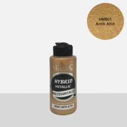 Cadence Hybrid Metallic Acrylic -akryylimaali, sävy Antique Gold, 120 ml
