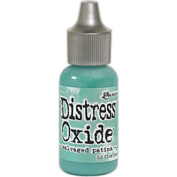 Distress Oxide täyttöpullo, sävy Salvaged Patina