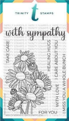 Trinity Stamps leimasin With Sympathy