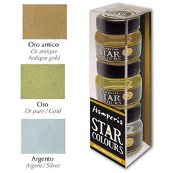 Stamperia Star Colors -maalit, setti 1
