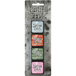 Tim Holtz Distress Mini Ink -leimasintyynyt, 4 kpl