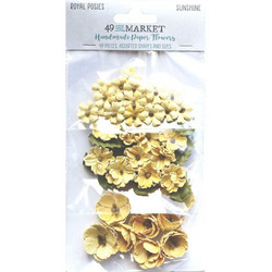49 and Market Royal Posies paperikukat Sunshine