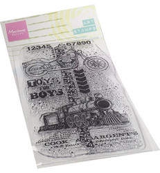 Marianne Design Art Stamps, Toys For Boys -leimasin
