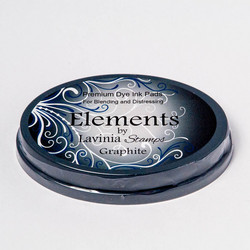 Lavinia Elements Premium Dye Ink -mustetyyny, sävy Graphite