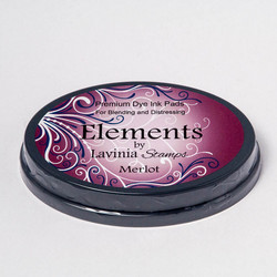 Lavinia Elements Premium Dye Ink -mustetyyny, sävy Merlot