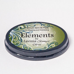 Lavinia Elements Premium Dye Ink -mustetyyny, sävy Olive