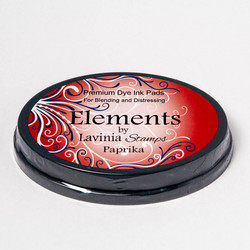 Lavinia Elements Premium Dye Ink -mustetyyny, sävy Paprika