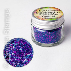 Lavinia StarBrights Eco Glitter -jauhe, sävy Purple Delight