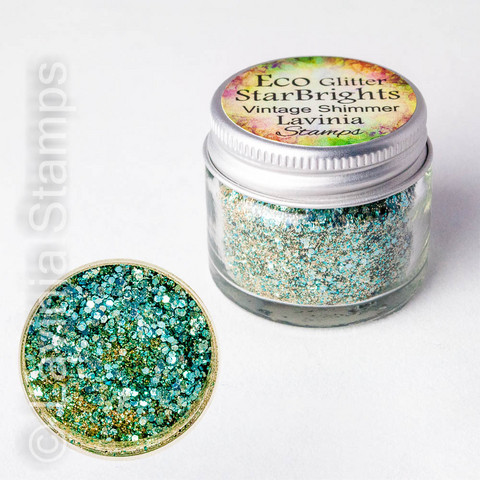 Lavinia StarBrights Eco Glitter -jauhe, sävy Vintage Shimmer