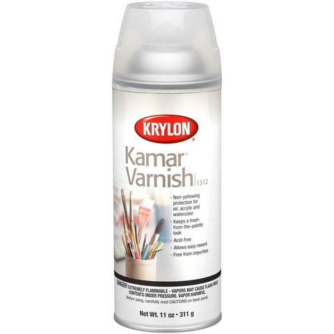 Krylon Kamar Varnish Aerosol Spray -vernissasuihke