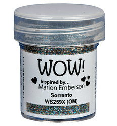 Wow! Embossing Glitters -kohojauhe, sävy Sorrento by Marion Emberson (X,OM)