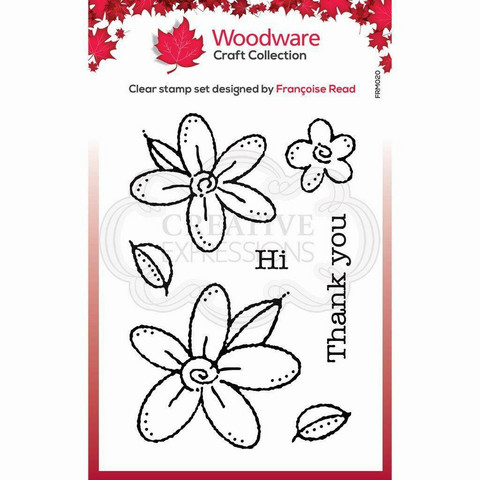Woodware leimasin Daisies