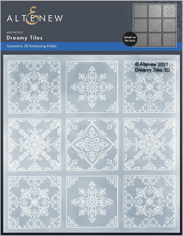 Altenew 3D kohokuviointikansio Dreamy Tiles