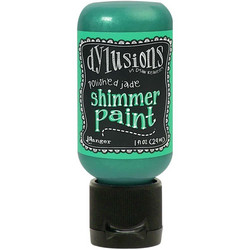 Dylusions Shimmer Paint -akryylimaali, sävy Polished Jade