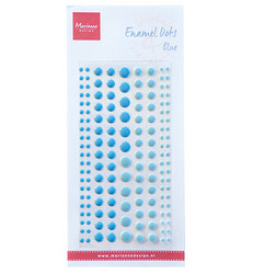 Marianne Design Enamel Dots Blue -tarrat