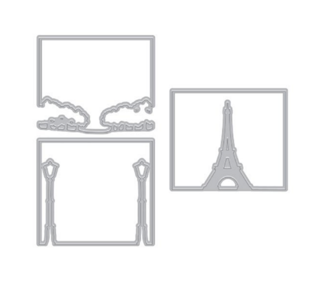 Hero Arts stanssisetti Looking Glass Paris