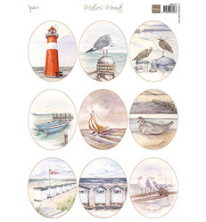 Marianne Design korttikuvat Beach