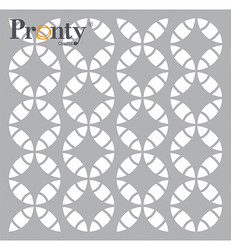 Pronty sapluuna Retro Pattern