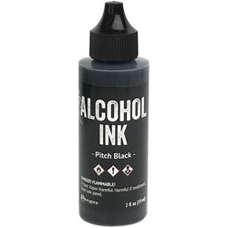 Tim Holtz alkoholimuste, sävy Pitch Black, 59 ml