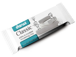 Darwi Classic -muotoilumassa, 500 g, valkoinen