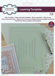 Creative Expressions Layering Template -alusta, 5