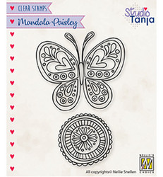 Nellie's Choice leimasin Paisley Butterfly