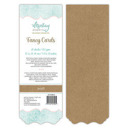 Mintay Fancy Cards -pohjat Kraft 01