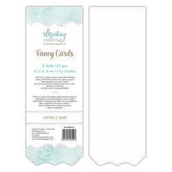 Mintay Fancy Cards -pohjat White 01