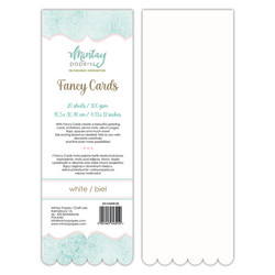 Mintay Fancy Cards -pohjat White 02