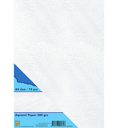 Nellie's Choice Aquarel -paperi, 200 g, A4