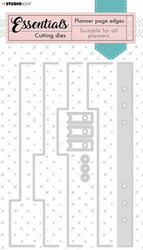 Studio Light stanssisetti Planner Essentials, Planner Page Edges