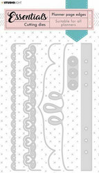 Studio Light stanssisetti Planner Essentials, Planner Page Edges