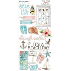 49 and Market Vintage Artistry Beached -Chipboard tarrat