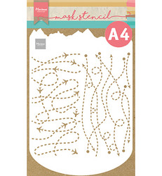 Marianne Design sapluuna Slimline Travel, A4