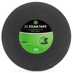 iCraft Kohoteippi,  12.7 mm x 1.6 mm x 32.91 m, musta