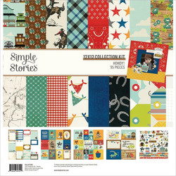 Simple Stories Howdy! -paperipakkaus, 12