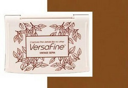 Versafine mustetyyny, sävy Vintage Sepia