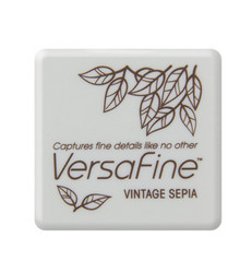 Versafine mustetyyny, sävy Vintage Sepia, pieni