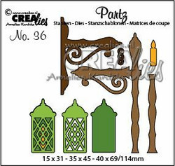 Crealies stanssisetti Lantern Small