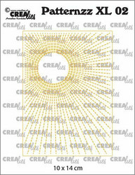 Crealies stanssi Stitched Sun
